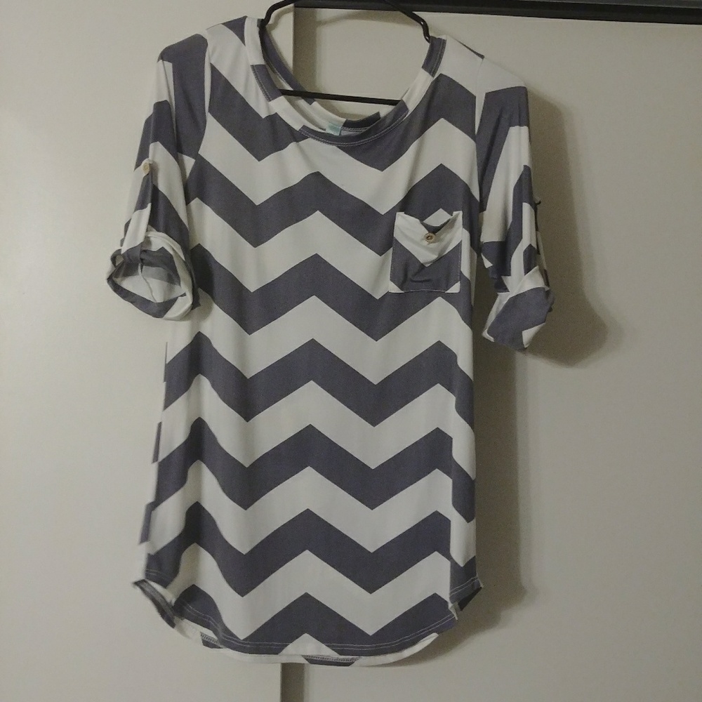 Chevron blouse